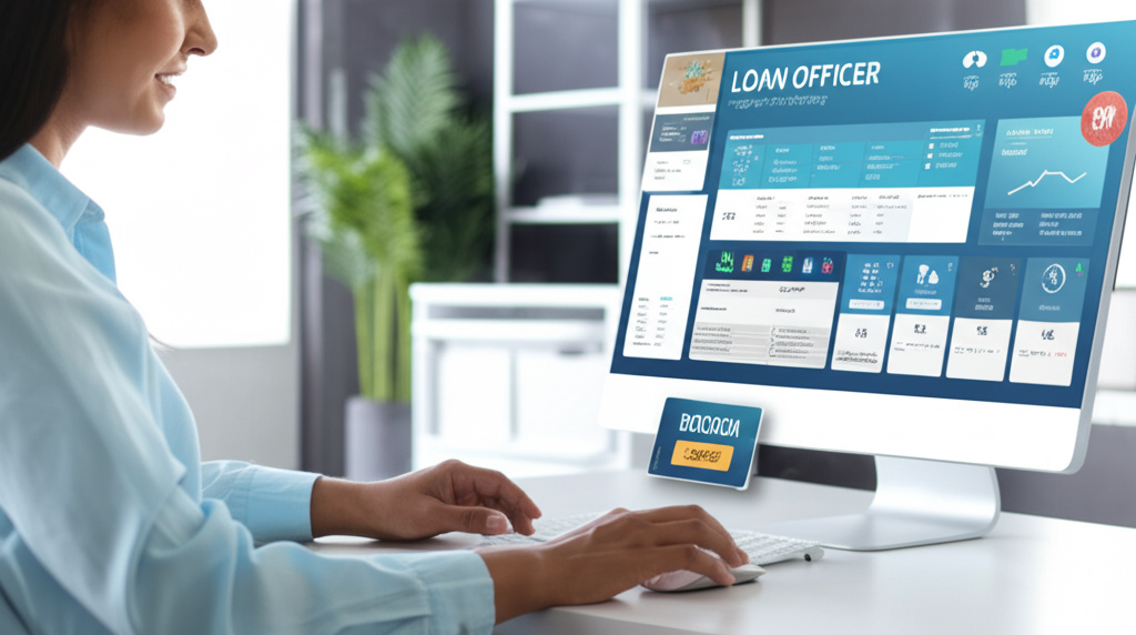Loan officer using RealtyPro.app